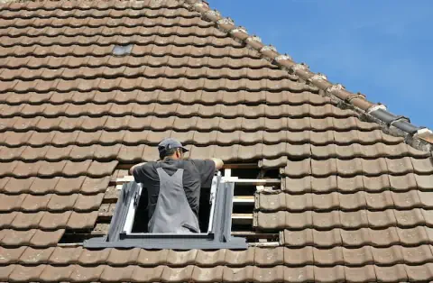Pose de velux - Authie